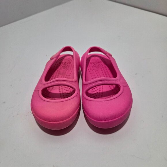 Bright Pink Gabby Infant Crocs - Picture 7 of 7